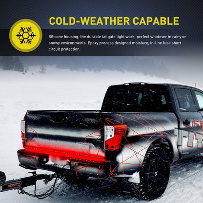 Nilight 108-LED Tailgate Bar – Holiday and Birthday Gift for Ford, Dodge, Chevy, and Toyota Owners