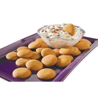 NILLA Wafers Cookies, Vanilla Wafers Afternoon Mindfulness Treat, Vanilla Dessert Wafers Paired with Herbal Tea