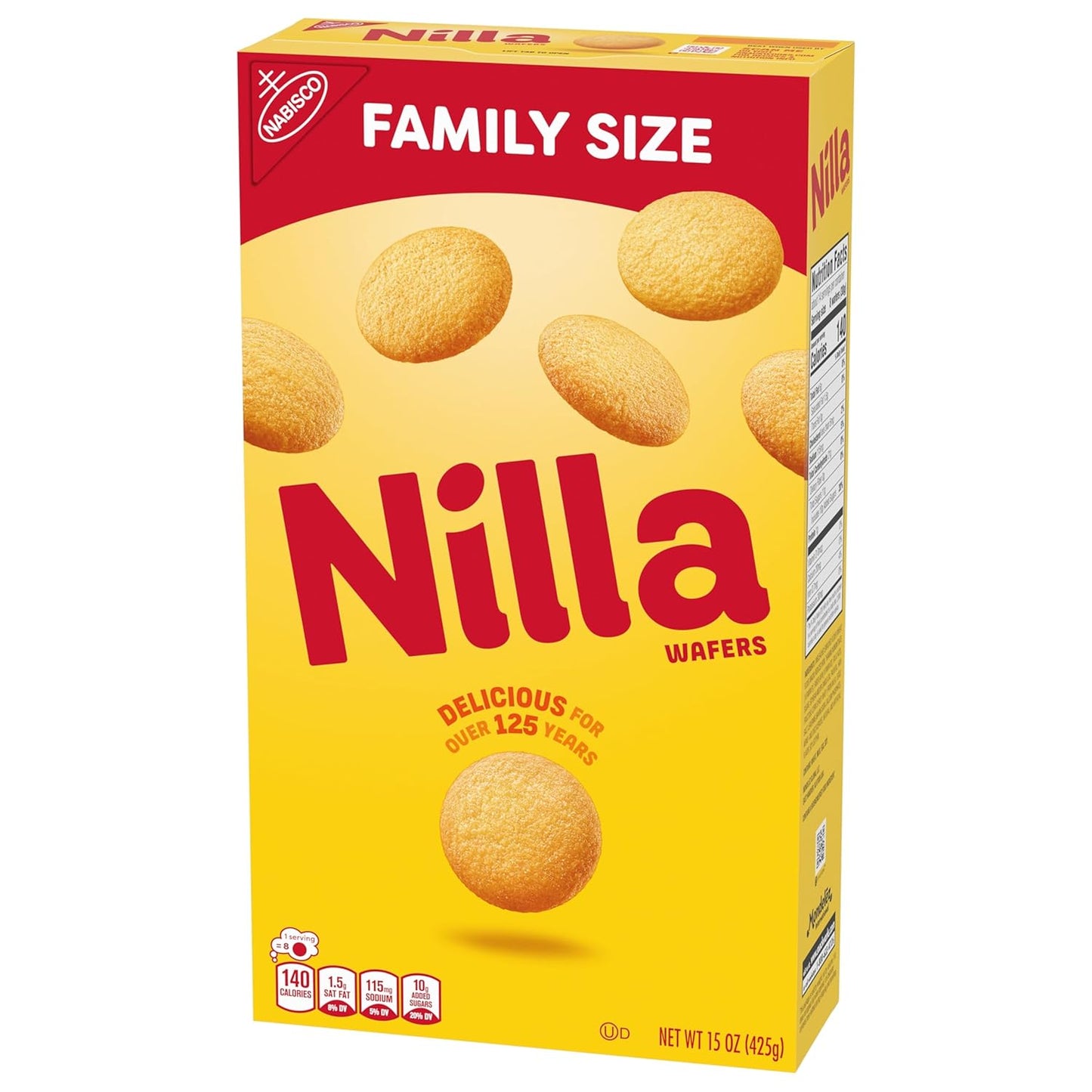 NILLA Wafers Cookies, Vanilla Wafers Afternoon Mindfulness Treat, Vanilla Dessert Wafers Paired with Herbal Tea