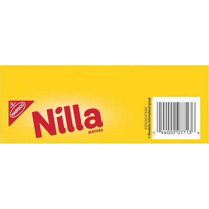 NILLA Wafers Cookies, Vanilla Wafers Afternoon Mindfulness Treat, Vanilla Dessert Wafers Paired with Herbal Tea