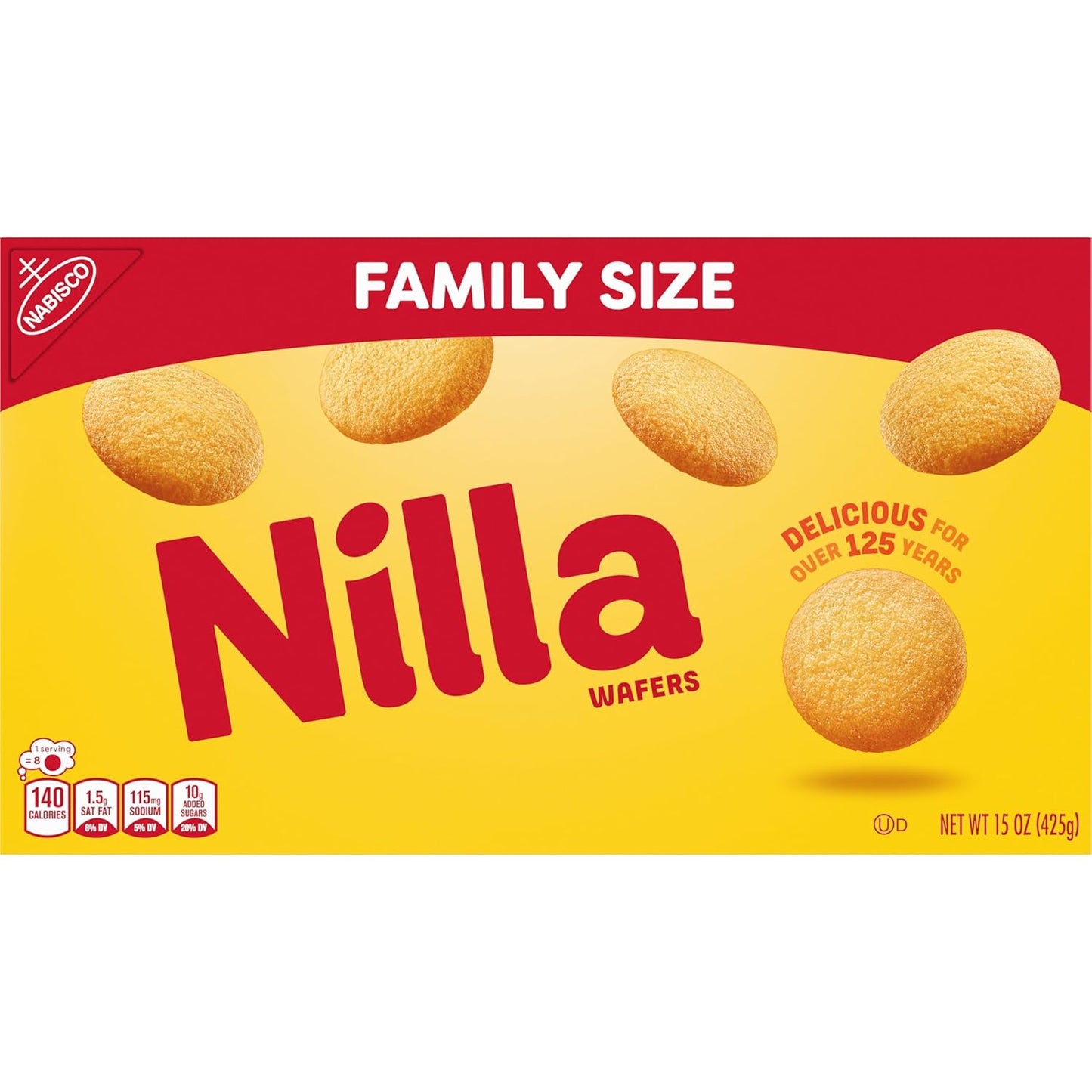 NILLA Wafers Cookies, Vanilla Wafers Afternoon Mindfulness Treat, Vanilla Dessert Wafers Paired with Herbal Tea