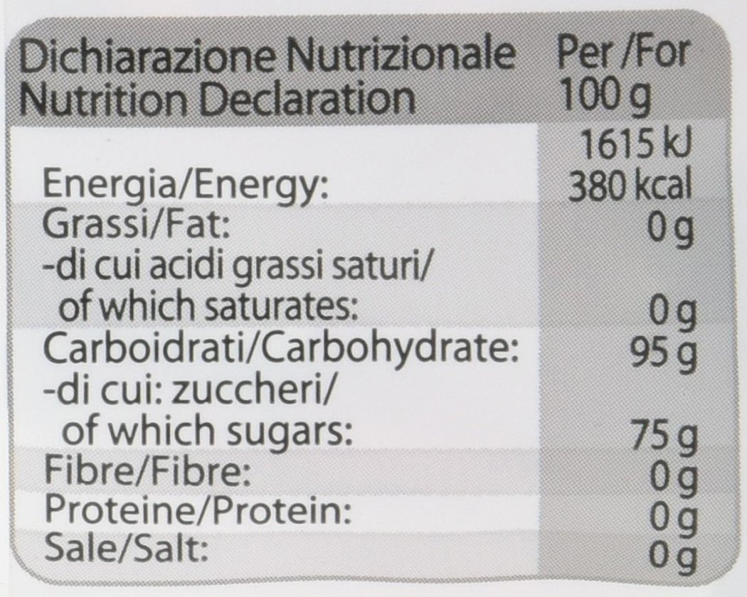 no added artificial colors—color and flavor derived only from natural fruit sources