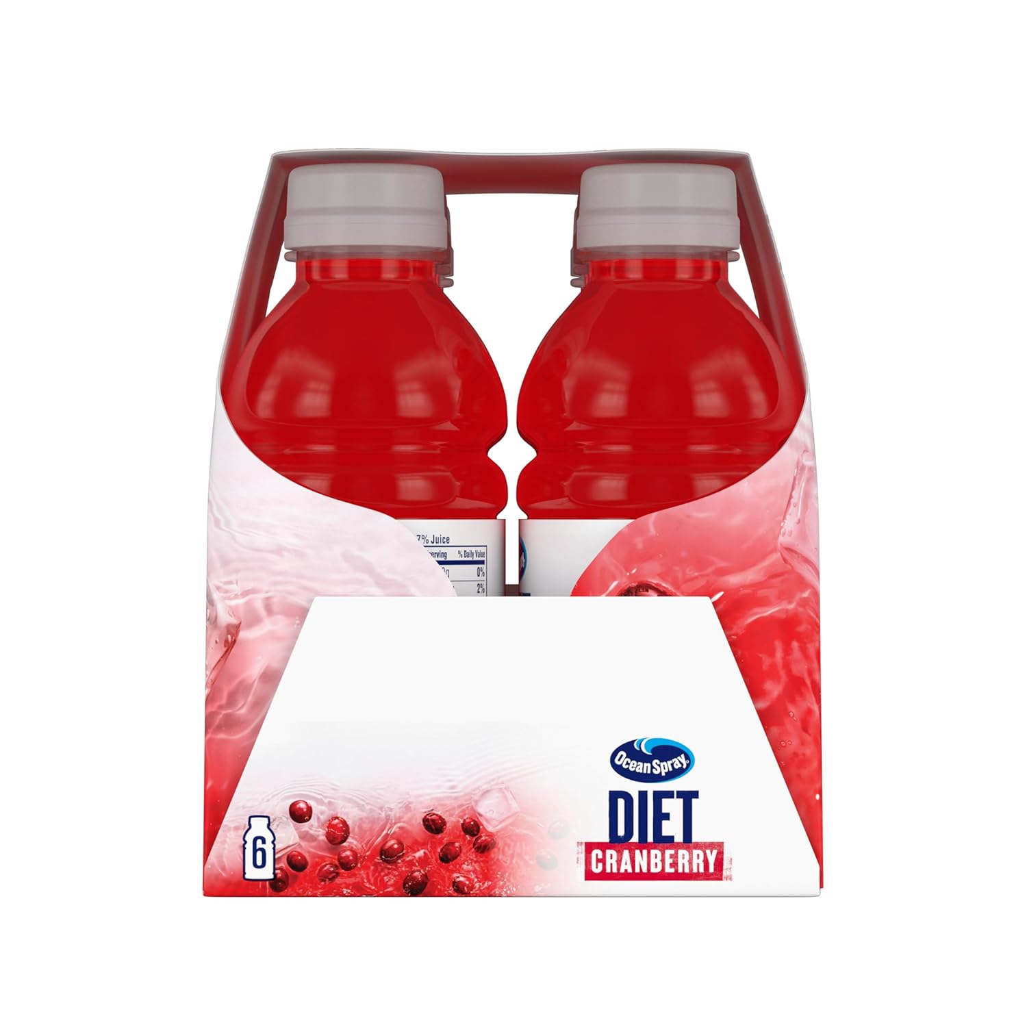 Ocean Spray Diet Cranberry Juice Drink – Low-Calorie Cranberry Bottles for Focus Breaks and Office Fridges