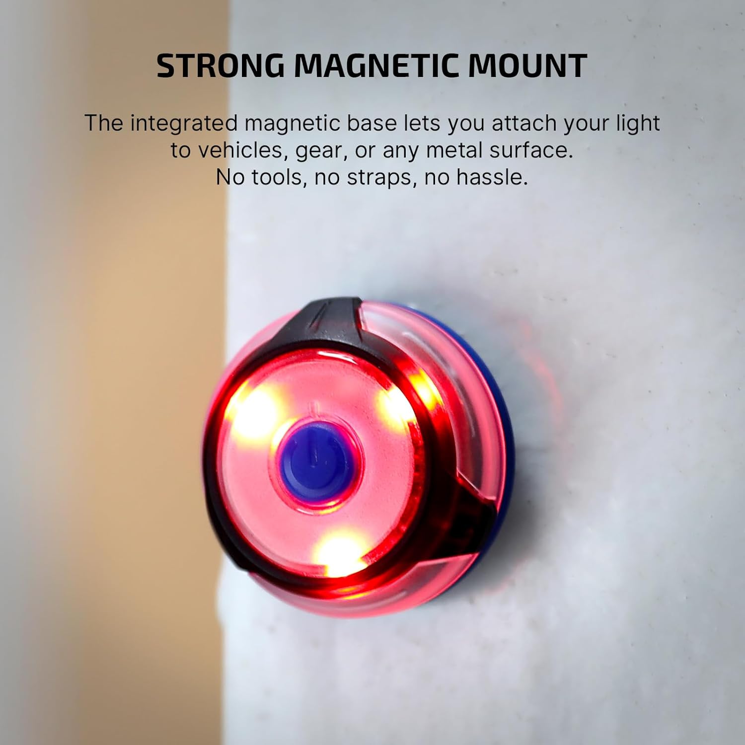 OLIGHT Gober 2 Safety Light – Streamlined 3.2 Ounce Beacon for Minimalist Trail and Commute Kits