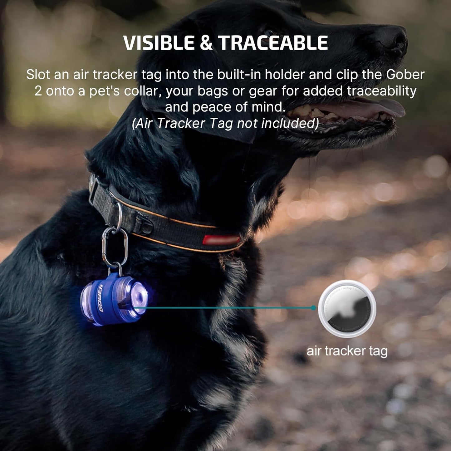 OLIGHT Gober 2 Safety Light – Streamlined 3.2 Ounce Beacon for Minimalist Trail and Commute Kits