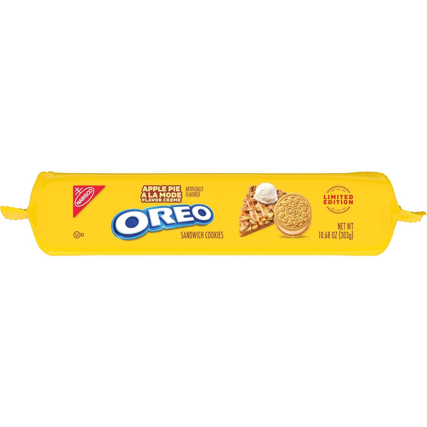 OREO Apple Pie a la Mode Sandwich Cookies – Collectible Flavor Gift for Dessert Lovers