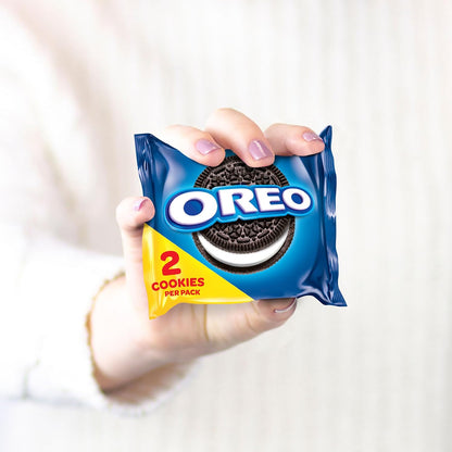 OREO Chocolate Creme Snack Packs – Break Room and Commuter Bag Treats for Busy Workdays, 20 Single-Serve Packs