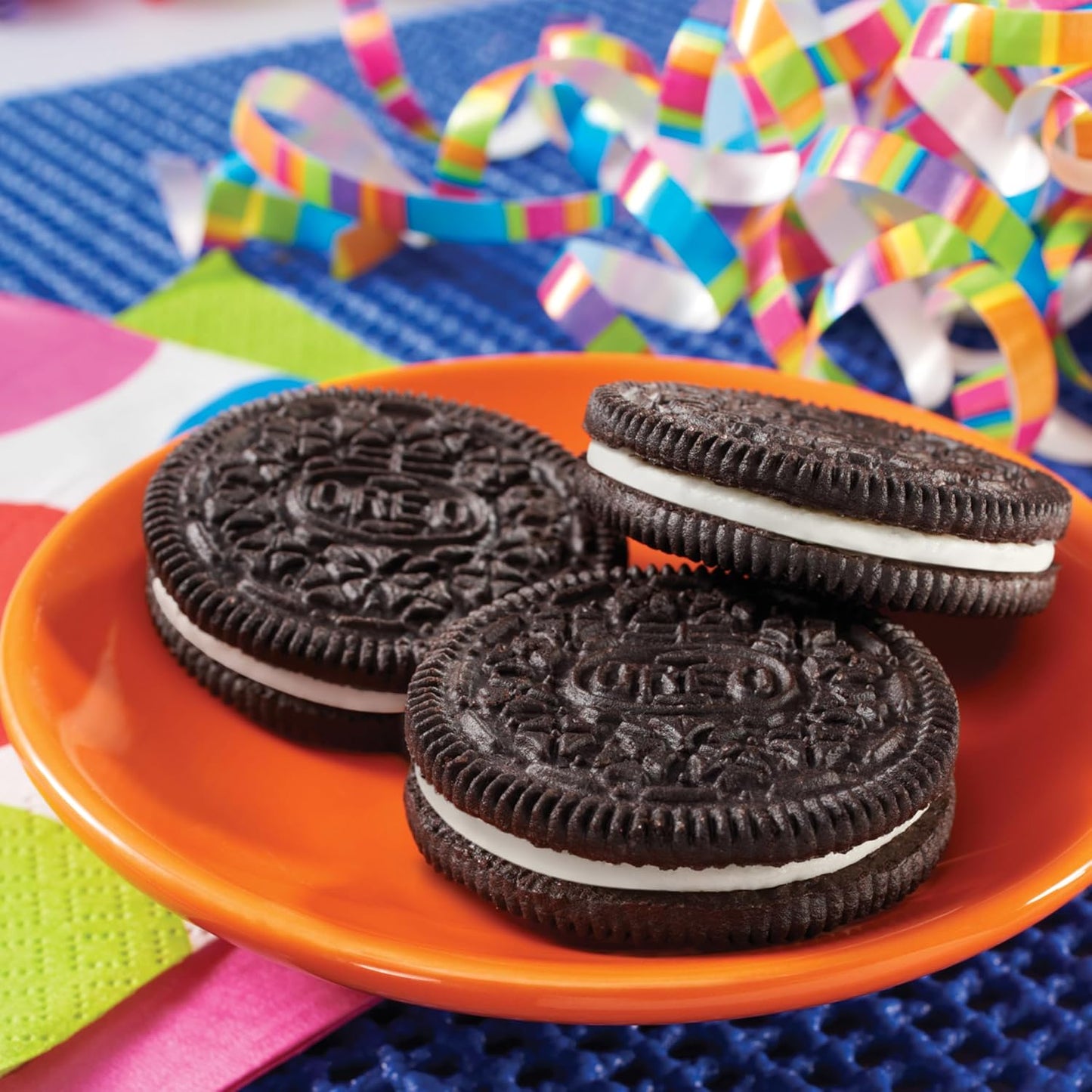 OREO Chocolate Sandwich Cookies, Party Size 24.16 oz – Valentine's Day Sweet Treat Gift for Him or Her