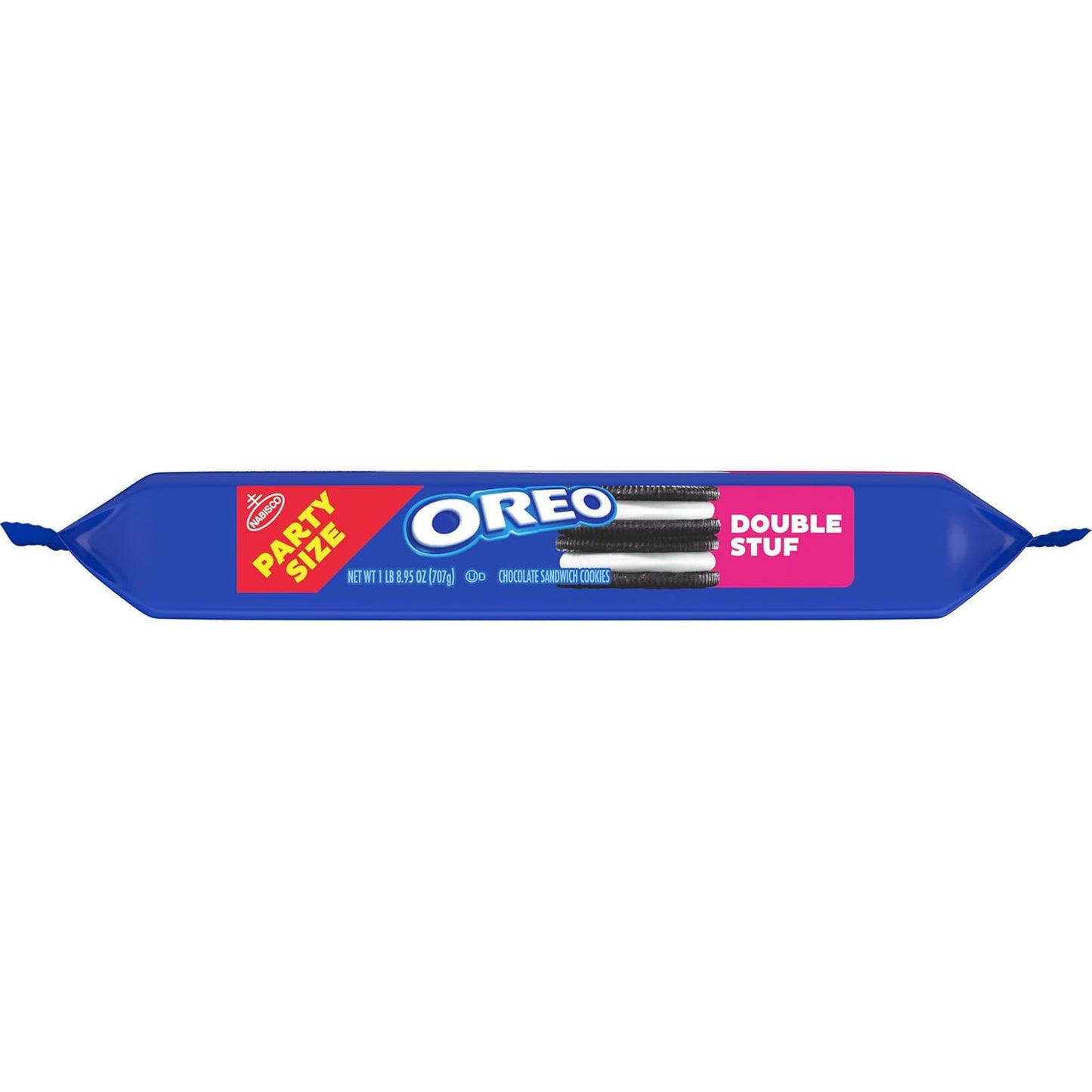OREO Double Stuf Creme Filled Cookies – Office Pantry Staple for Client Meetings, Welcome Snacks, and Team Celebration Days, 24.95 oz