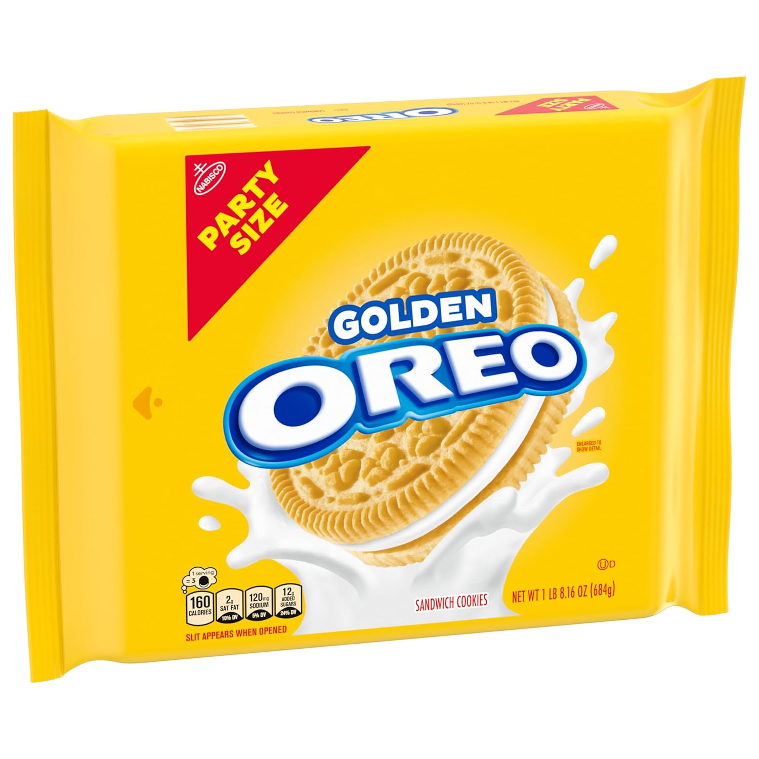 OREO Golden Sandwich Cookies Bulk Pack – Golden Vanilla Reward for Balanced Me-Time and Relaxing Kitchen Pauses