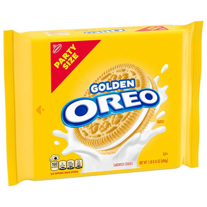 OREO Golden Sandwich Cookies Bulk Pack – Golden Vanilla Reward for Balanced Me-Time and Relaxing Kitchen Pauses