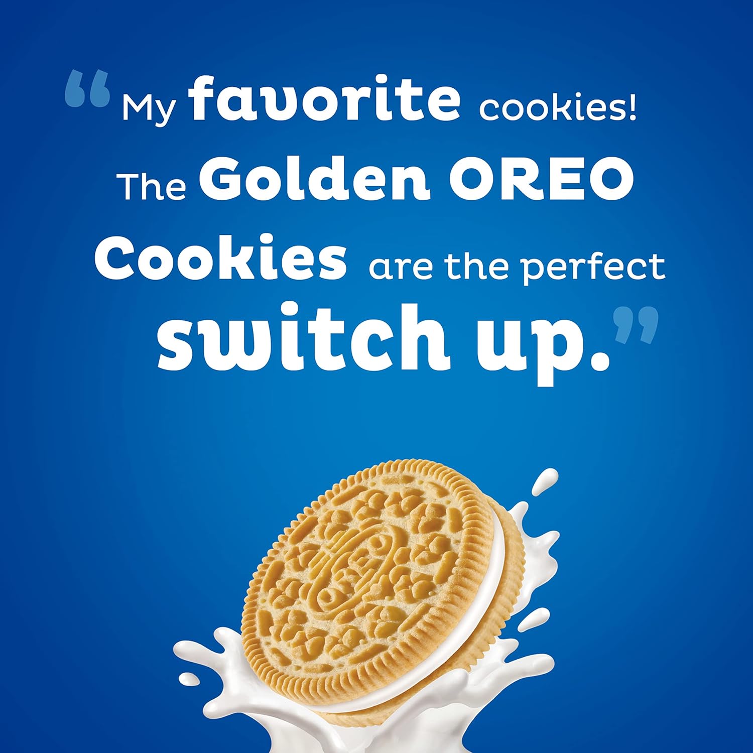 OREO Golden Sandwich Cookies Bulk Pack – Golden Vanilla Reward for Balanced Me-Time and Relaxing Kitchen Pauses