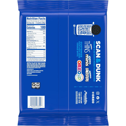 OREO Mega Stuf Sandwich Cookies, Bulk 25.35 oz – Tailgate and Park Day Treat for On-the-Go Snacking