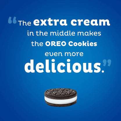 OREO Mega Stuf Sandwich Cookies, Bulk 25.35 oz – Tailgate and Park Day Treat for On-the-Go Snacking