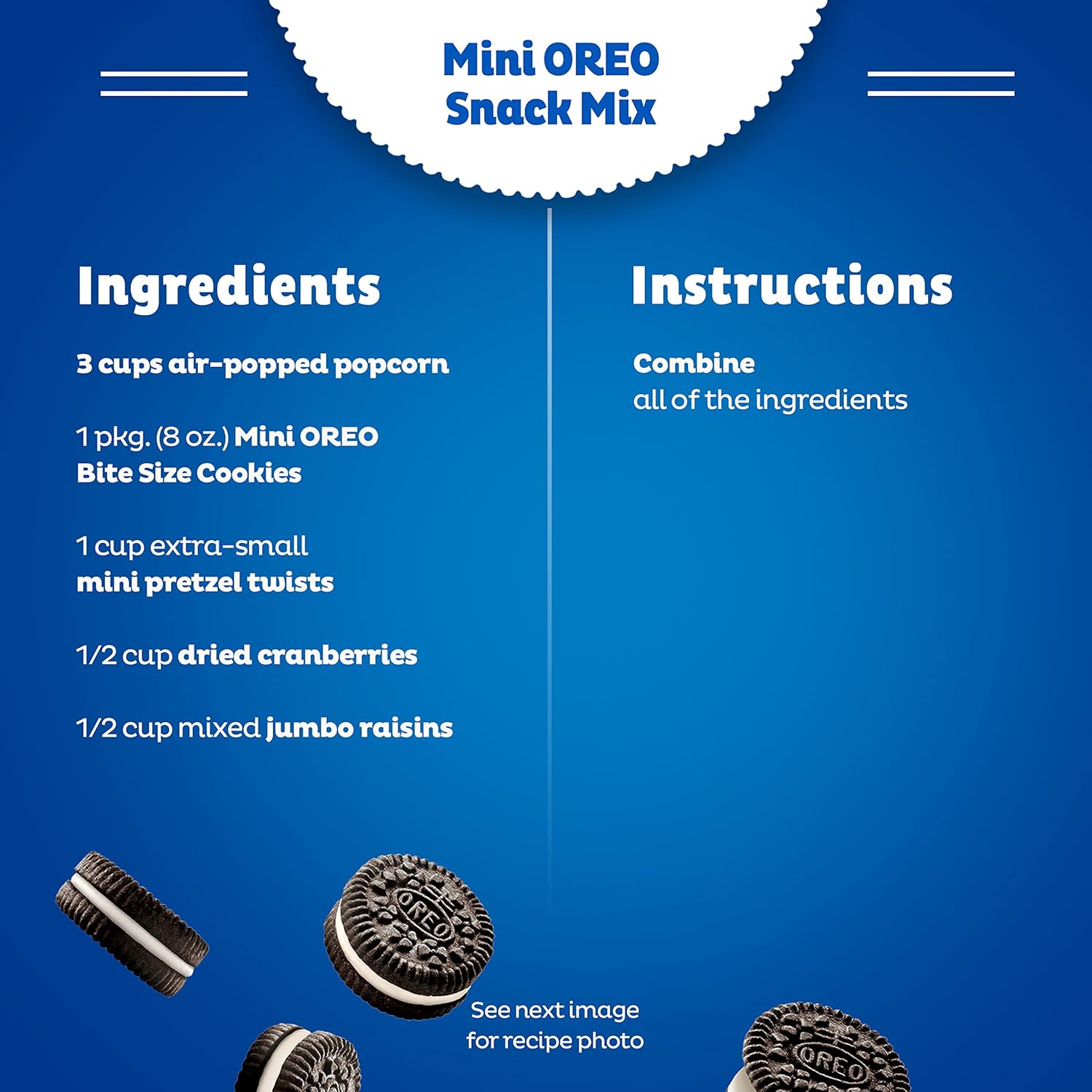 OREO Mini Mix Sandwich Cookies Variety Pack for Picnic and Park Day Snacks, Bulk Mini Cookies