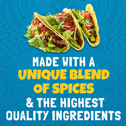 Ortega 24 oz Taco Seasoning, Streamlined Mexican Spice Blend for Organized Kitchens