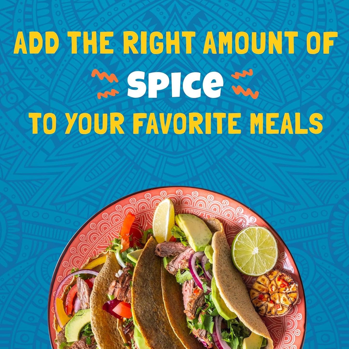 Ortega 24 oz Taco Seasoning, Streamlined Mexican Spice Blend for Organized Kitchens