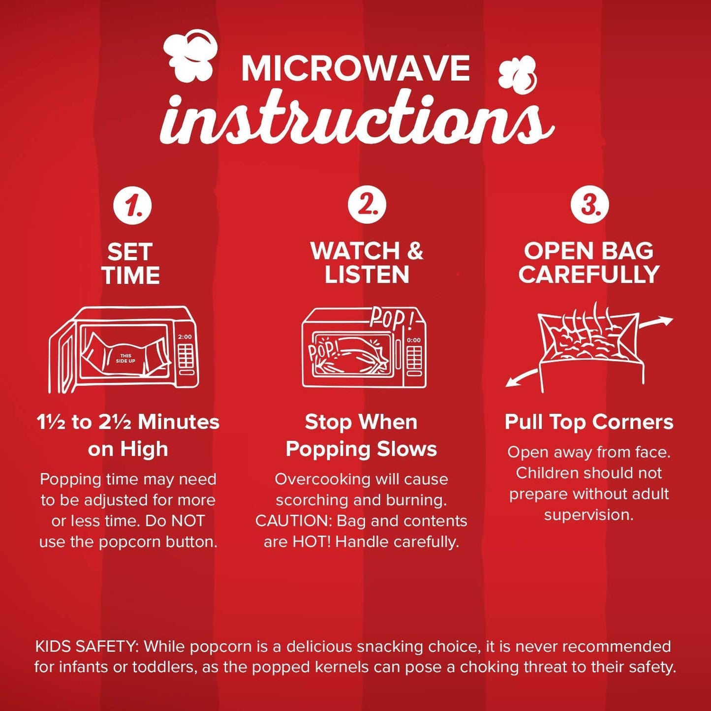 Orville Redenbacher's Kettle Corn Popcorn – Mess-Free Microwave Snack for Shared Workspaces
