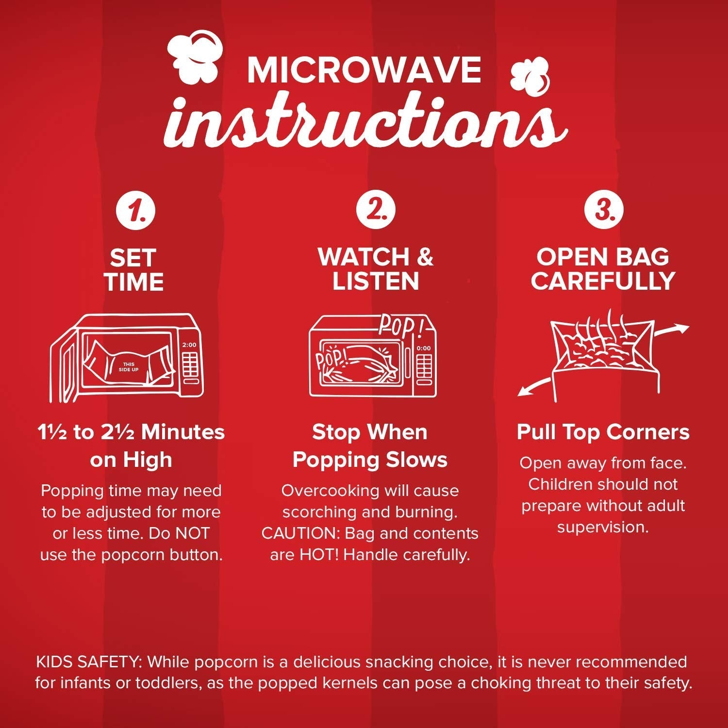 Orville Redenbacher's Kettle Corn Popcorn – Mess-Free Microwave Snack for Shared Workspaces