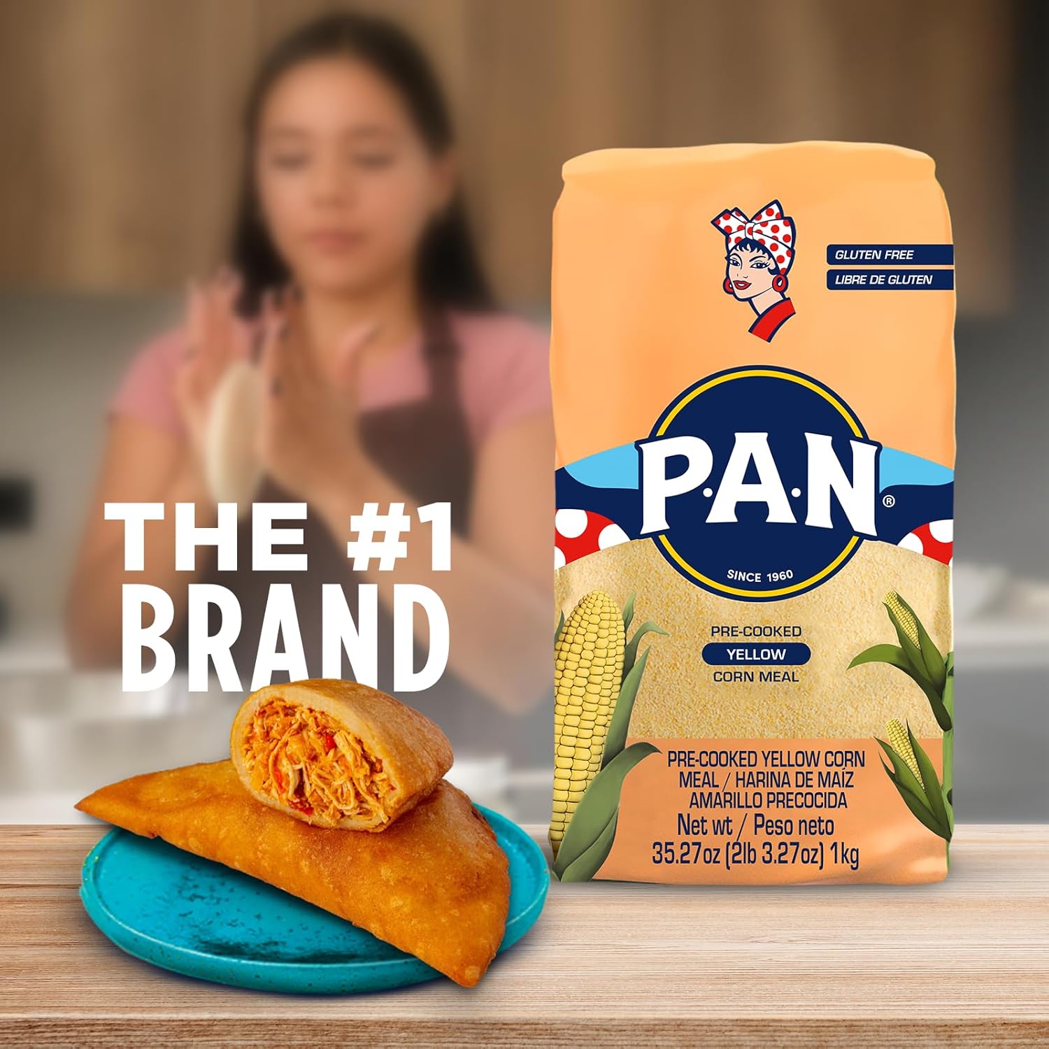 P.A.N. Yellow Corn Meal – Easy Mix for Homemade Pupusas and Corn Cookies Kids Love