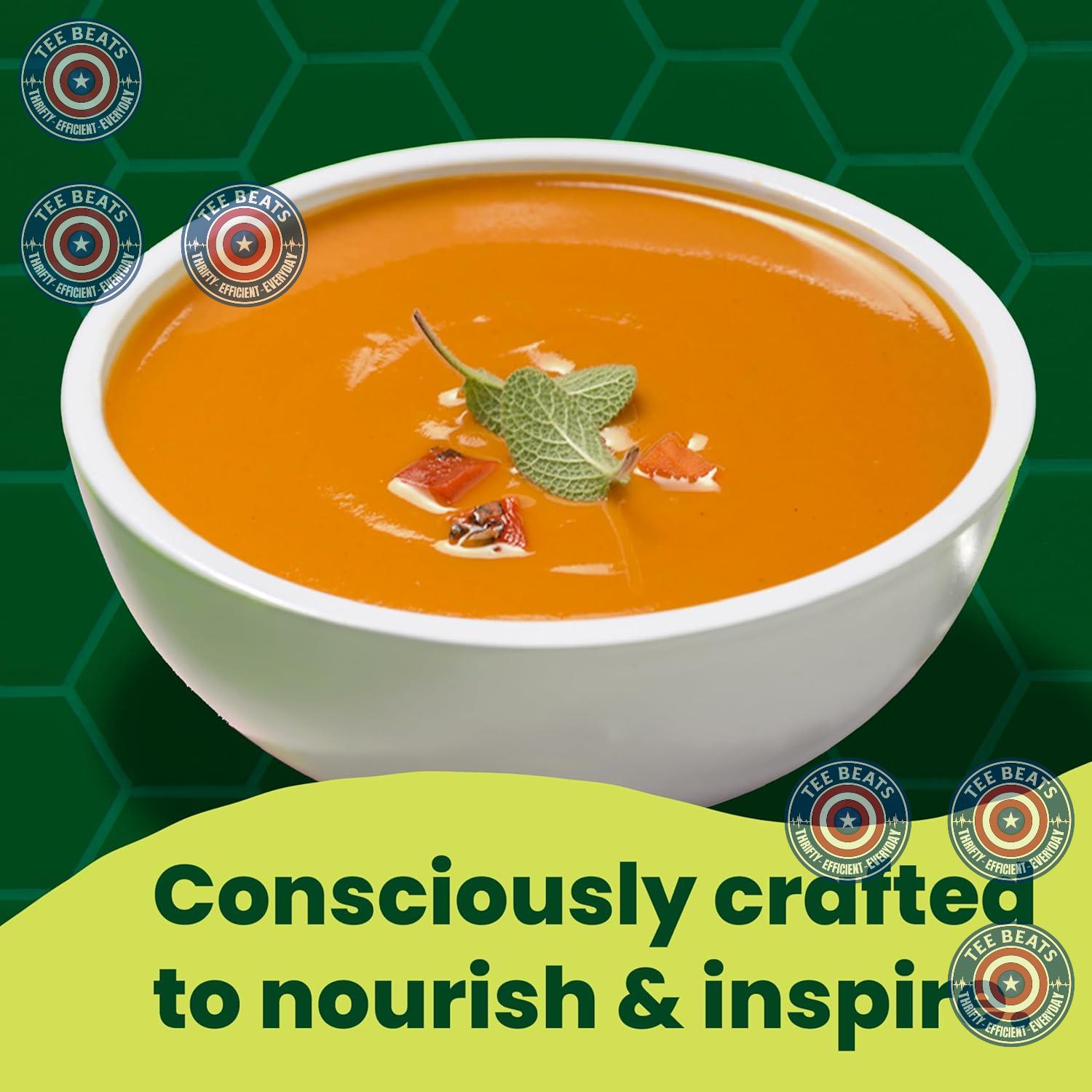 Pacific Foods Organic Roasted Red Pepper and Tomato Soup – Curated Gourmet Pantry Gift for the Vegetarian Foodie