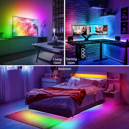 PANGTON VILLA ICRGB Backlight for TV – Effortless App Control for Intentional Home Design