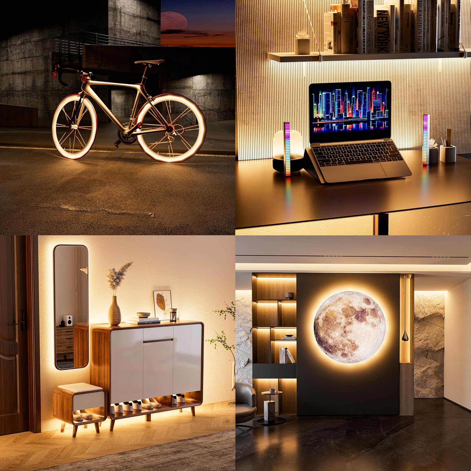 PAUTIX 5V USB COB LED Strip Light – Gaming Desk Accent Light for Immersive Play and Streaming