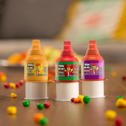 Pelon Pelo Rico Mini Assorted Mexican Candy – Nostalgic Comfort Snack for Relaxing Evenings and Cozy Downtime, Three-Flavor Squeeze Pack