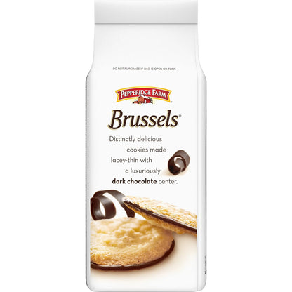 Pepperidge Farm Brussels Dark Chocolate Cookies – Antioxidant-Rich Dark Chocolate Cookie for the Wellness Journal Moment, Quiet Reflective Pause