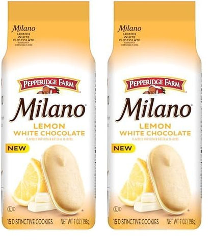 Pepperidge Farm Milano White Chocolate Lemon Cookies – Bright Lemon Mood-Lift for a Quiet Evening Escape