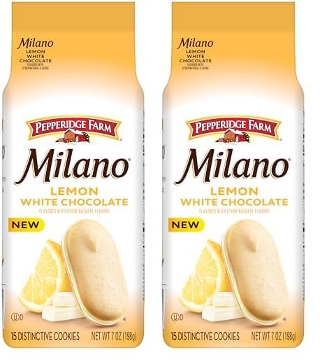 Pepperidge Farm Milano White Chocolate Lemon Cookies – Bright Lemon Mood-Lift for a Quiet Evening Escape
