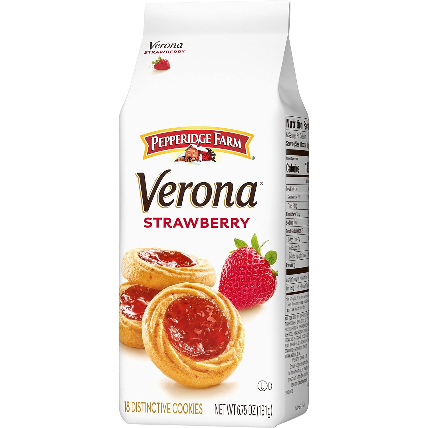 Pepperidge Farm Verona Strawberry Thumbprint Cookies – Pantry Staple for After-School Treats and Weekend Baking