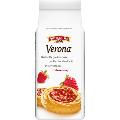 Pepperidge Farm Verona Strawberry Thumbprint Cookies – Pantry Staple for After-School Treats and Weekend Baking