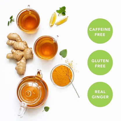 Prince of Peace Instant Ginger Honey Crystals with Turmeric – Effortless Brewing with No Equipment Required