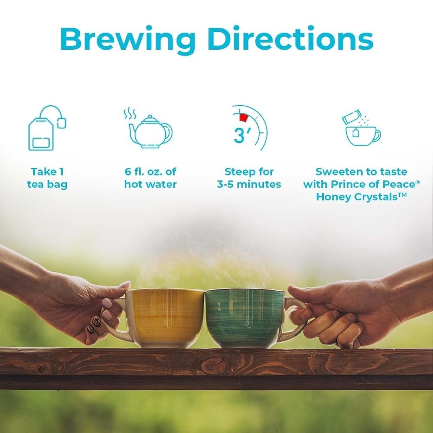 Prince of Peace Organic Oolong Tea, 100 Tea Bags – Effortless Morning Tea for Minimalist Dining Tables, No Sugar Required
