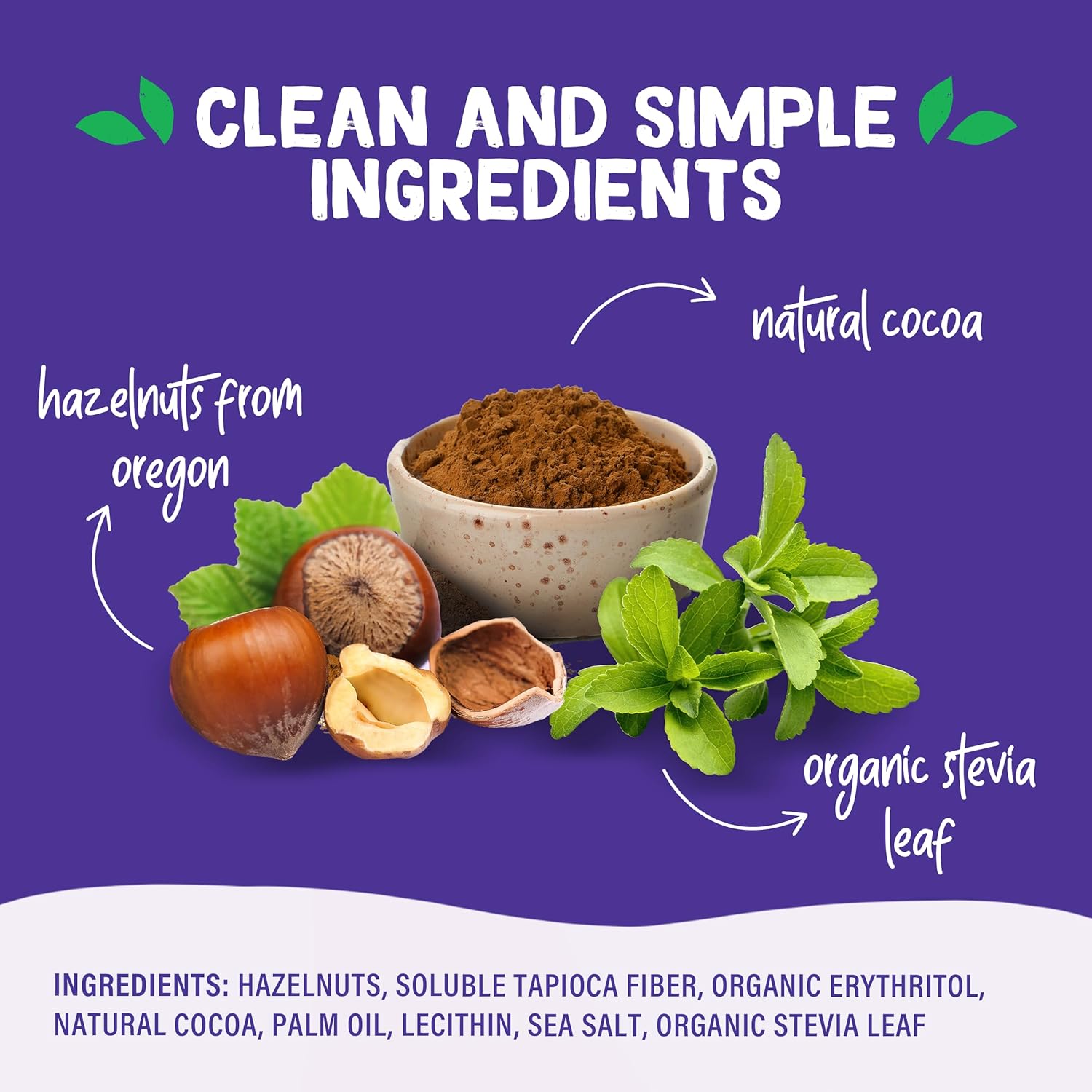 Pyure Nutella Alternative | Resealable 13 oz Jar for Restraint-Focused Low-Carb Counters