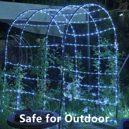 QITONG Solar Fairy Lights – 200 LED Uncluttered Home and Patio Lighting, No Cords No Clutter