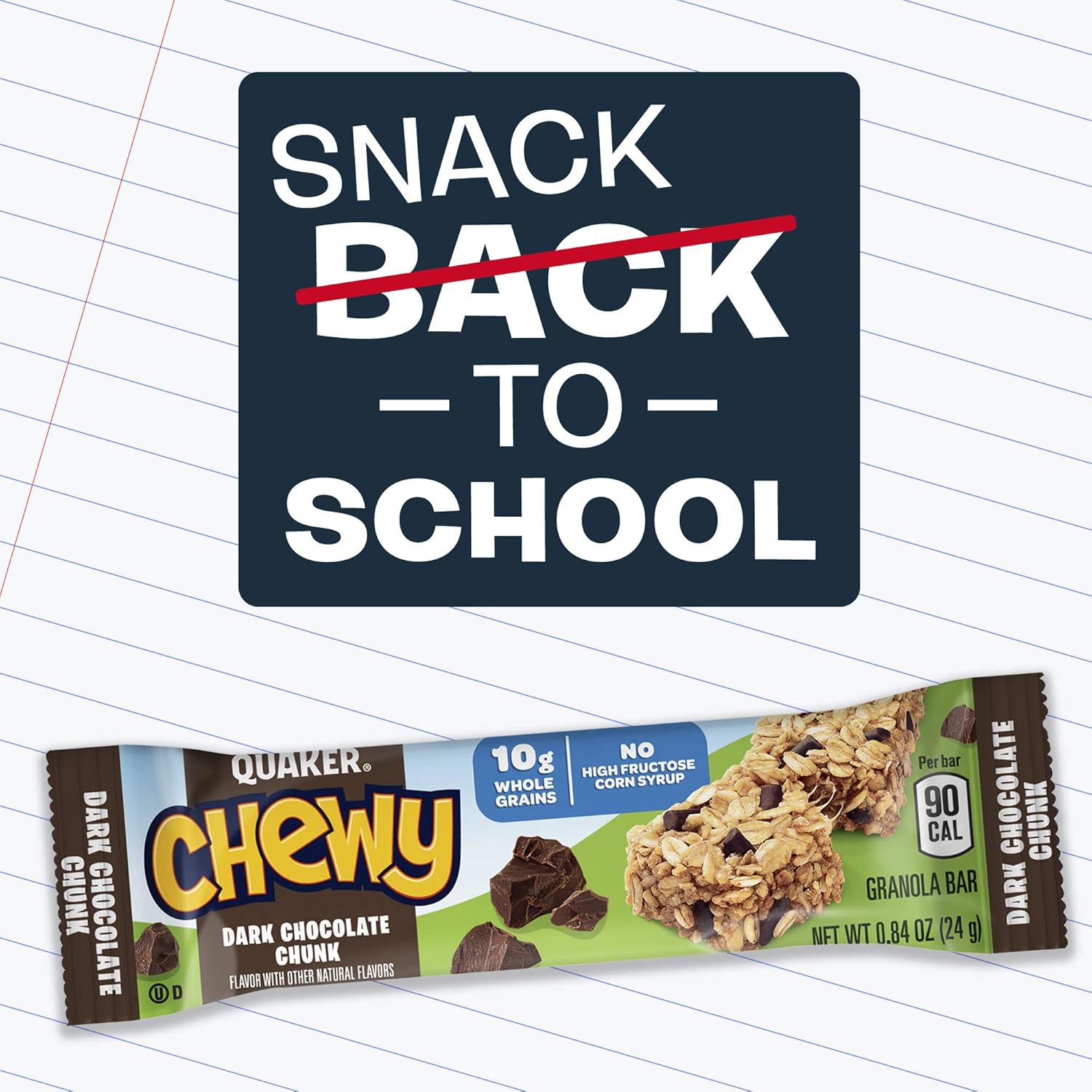 Quaker Chewy Granola Bars Variety Pack – Wholesome On-the-Go Energy Bar for Health-Conscious Eaters