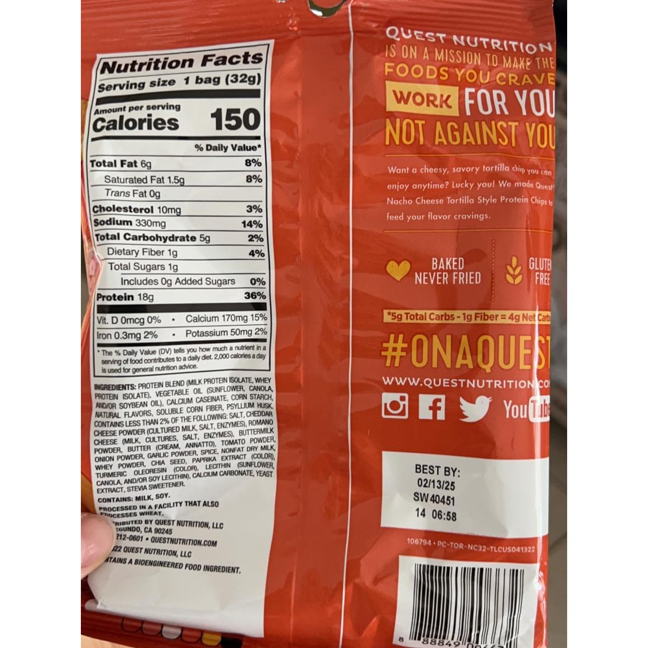 Quest Nutrition Chili Lime Protein Tortilla Chips – Thoughtful Keto Friendly Gift for Health Conscious Friends