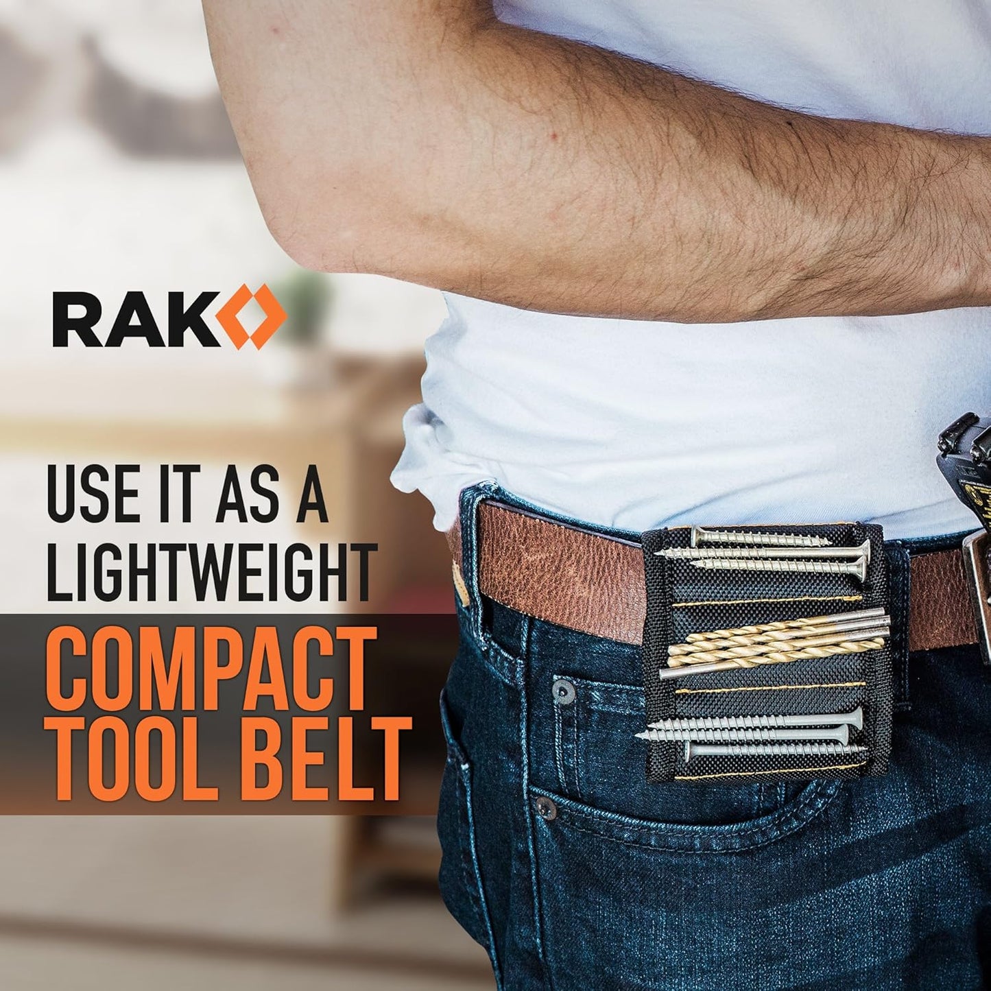 RAK Magnetic Wristband – Drop-Proof Battery Replacement Helper, Secure Magnetic Wrist Strap