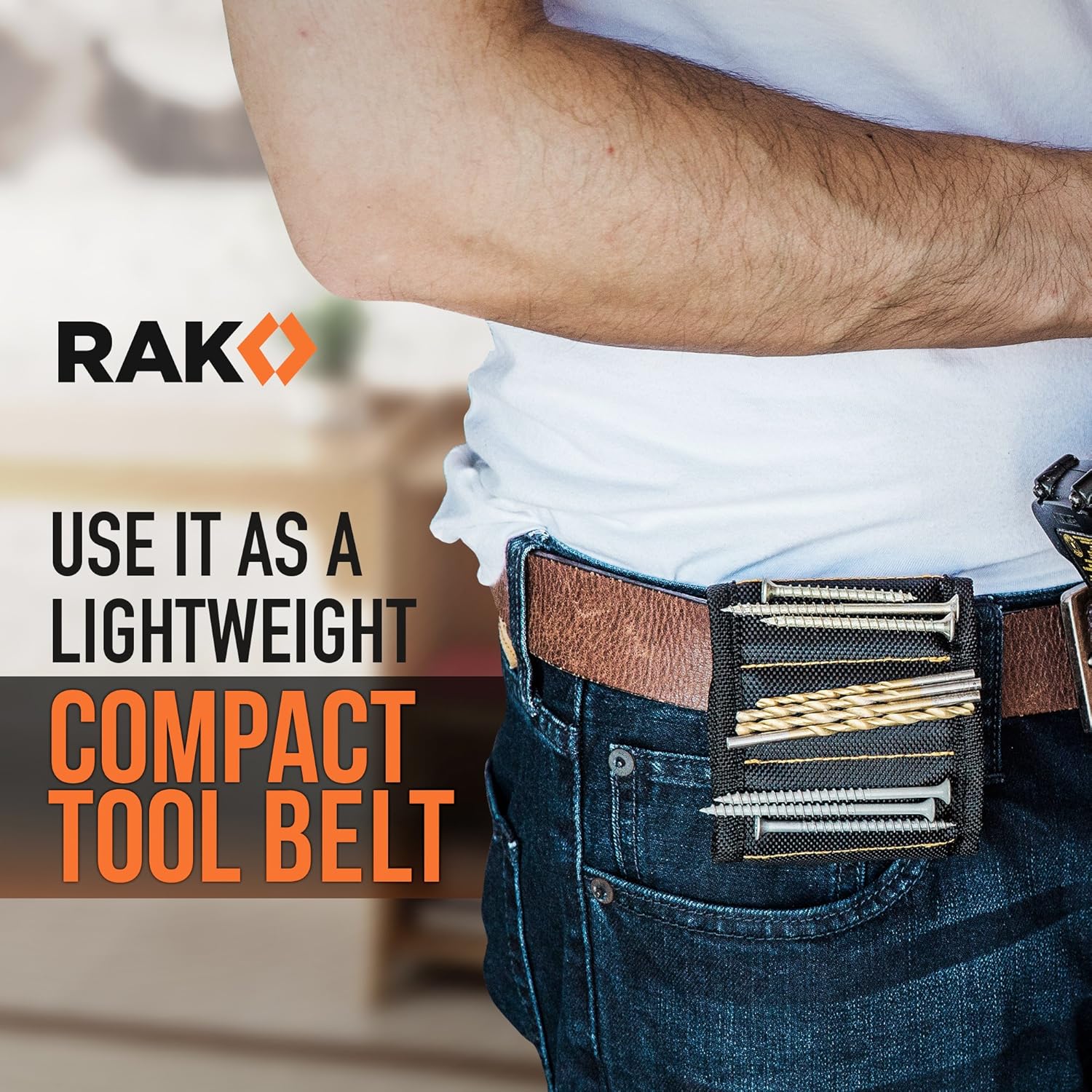 RAK Magnetic Wristband – Drop-Proof Battery Replacement Helper, Secure Magnetic Wrist Strap