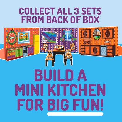 Reese's Puffs Minis Bulk Cereal, Crowd-Pleasing Chocolate Peanut Butter Cereal for Big Families and Kids' Playdates, 35 oz Pantry Box
