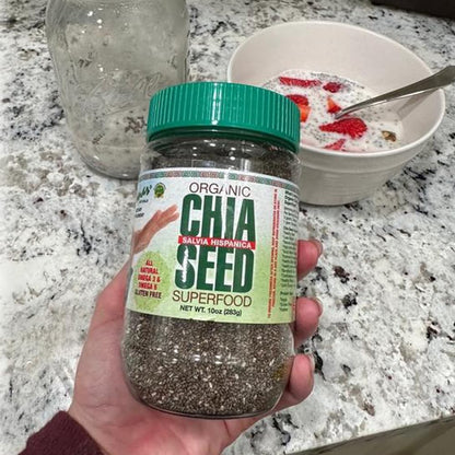 Sanar Naturals Chia Seeds – Restorative Daily Fiber and Omega-3 Support for GLP-1 Wellness Journeys, Non-GMO
