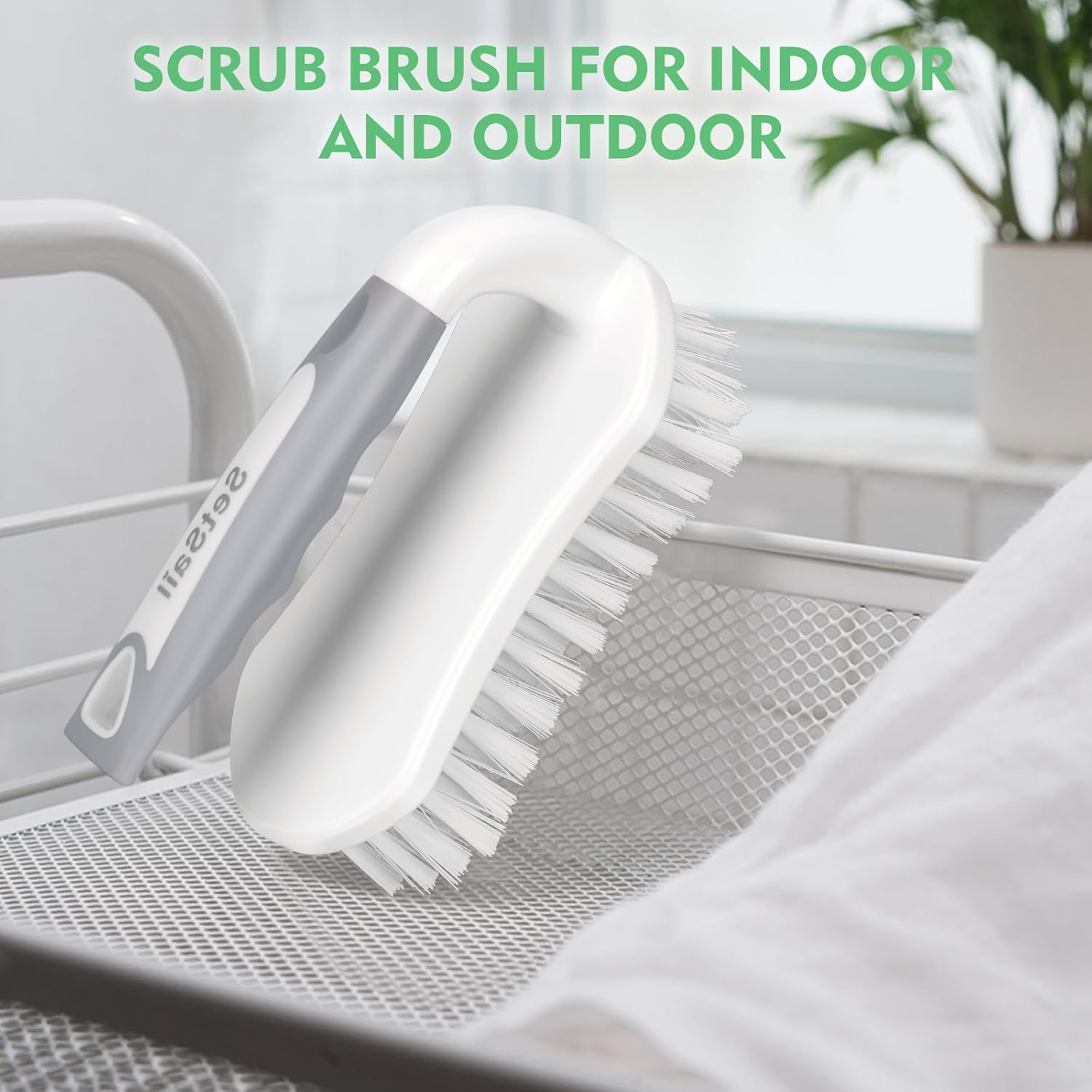 SetSail Scrub Brush – Neutral-Tone Multi-Pack Brush for Intentional Home Cleaning