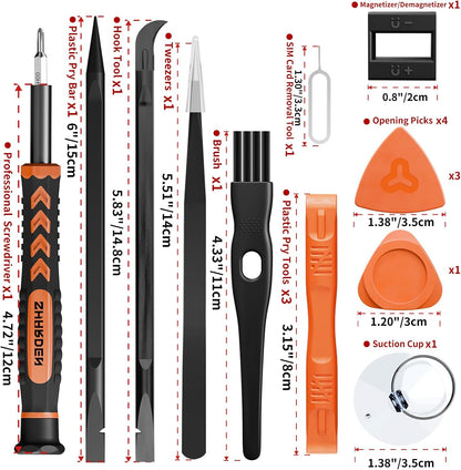 SHARDEN Precision Driver Kit with Case – Holiday Gift for Men Who Tinker, Gamer and Tech Repair