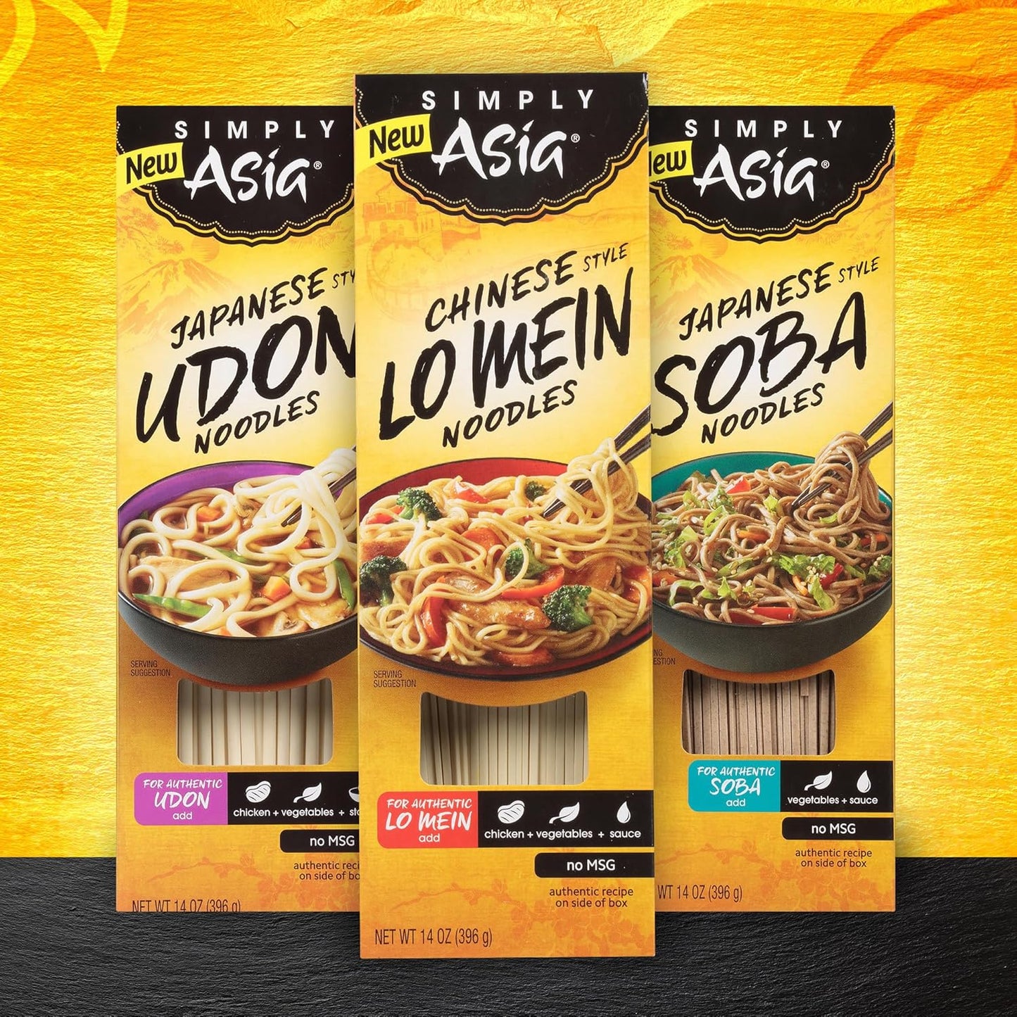 Simply Asia Lo Mein Noodles, Chinese Style – Thick Sauce-Absorbing Texture for Authentic Lo Mein at Home