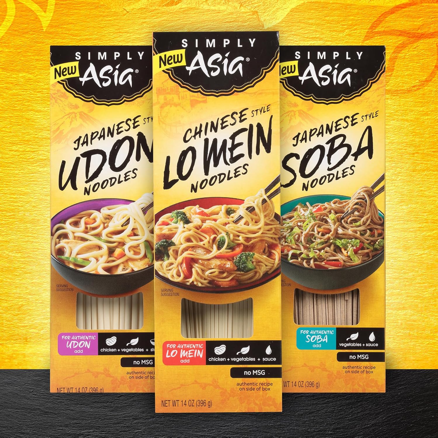 Simply Asia Lo Mein Noodles, Chinese Style – Thick Sauce-Absorbing Texture for Authentic Lo Mein at Home