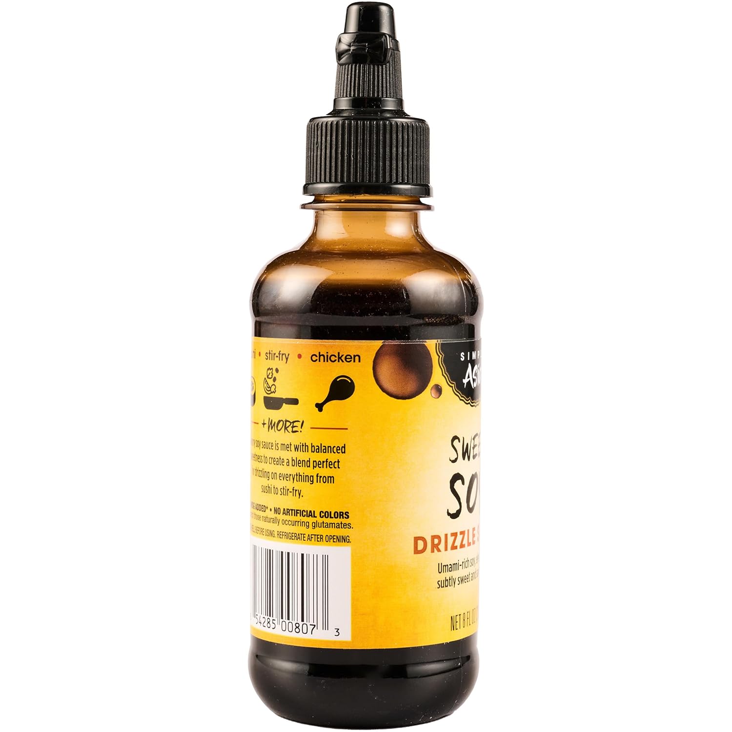 Simply Asia Sweet Soy Drizzle Sauce — Better-For-You Gluten-Free Drizzle for Balanced Home Cooking, 8 fl oz