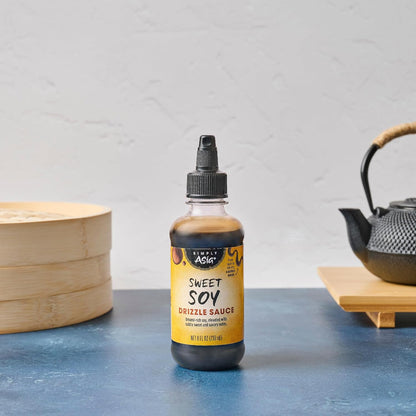 Simply Asia Sweet Soy Drizzle Sauce — Better-For-You Gluten-Free Drizzle for Balanced Home Cooking, 8 fl oz