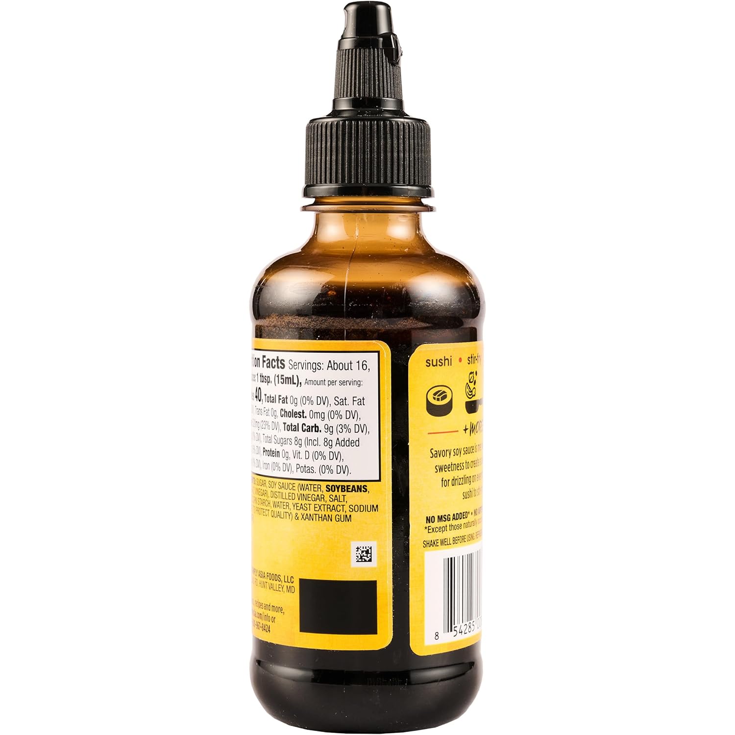 Simply Asia Sweet Soy Drizzle Sauce — Better-For-You Gluten-Free Drizzle for Balanced Home Cooking, 8 fl oz